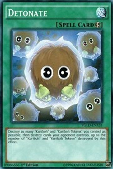 Detonate (A) (YGLD-ENA33) [King of Games: Yugi's Legendary Decks]
