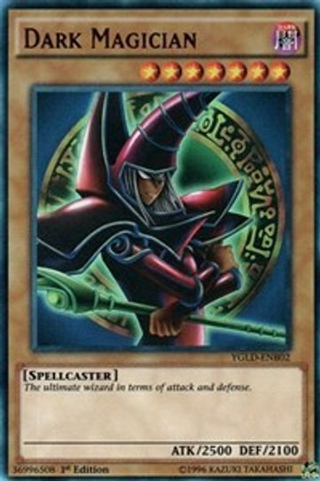 Dark Magician (B) (YGLD-ENB02) [King of Games: Yugi's Legendary Decks]