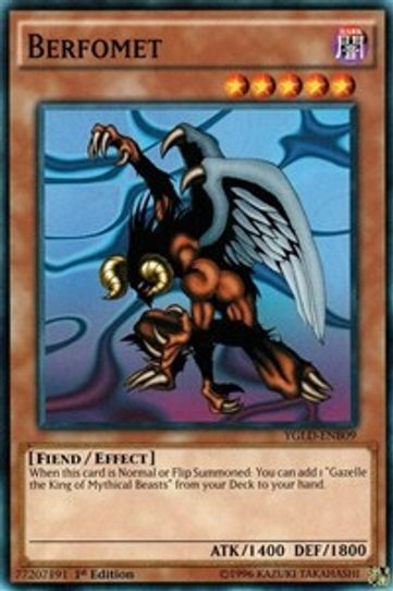 Berfomet (B) (YGLD-ENB09) [King of Games: Yugi's Legendary Decks]