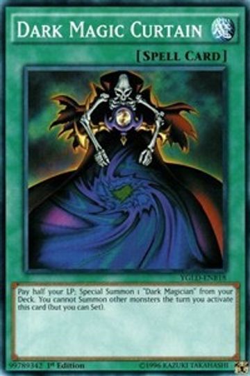 Dark Magic Curtain (B) (YGLD-ENB18) [King of Games: Yugi's Legendary Decks]