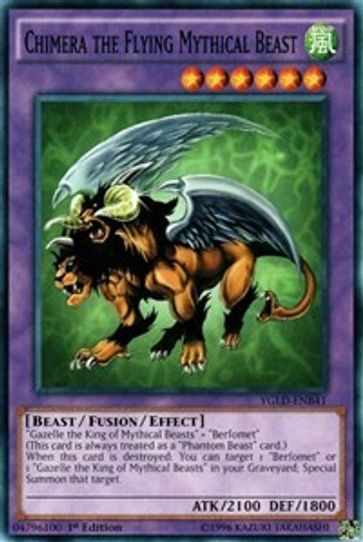Chimera the Flying Mythical Beast (B) (YGLD-ENB41) [King of Games: Yugi's Legendary Decks]