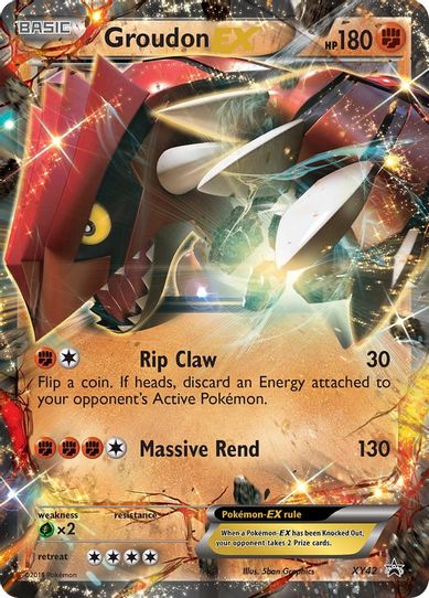 Groudon EX [XY Promos]