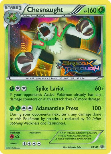 Chesnaught (Prerelease) [XY Promos]