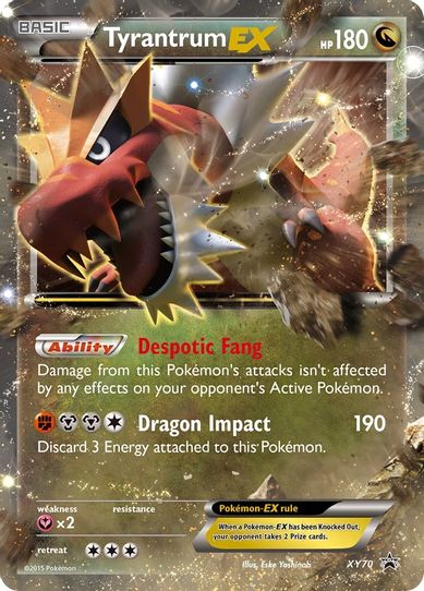 Tyrantrum EX [XY Promos]