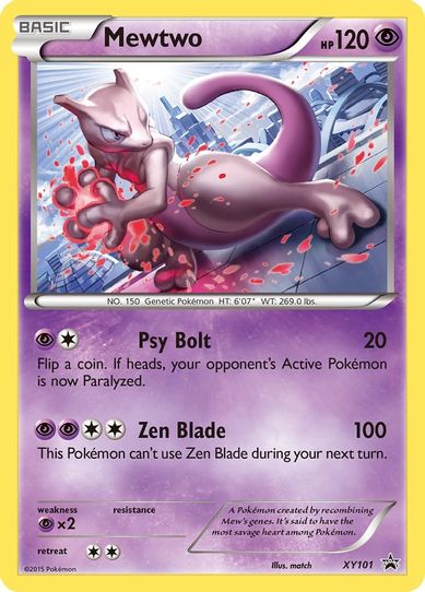 Mewtwo XY101 [XY Promos]