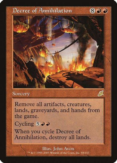 Decree of Annihilation (85) [Scourge]