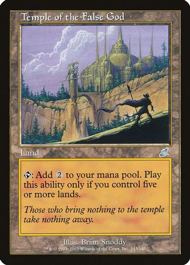 Temple of the False God (143) [Scourge]