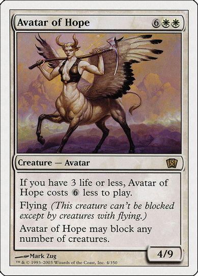 Avatar of Hope [8th Edition]