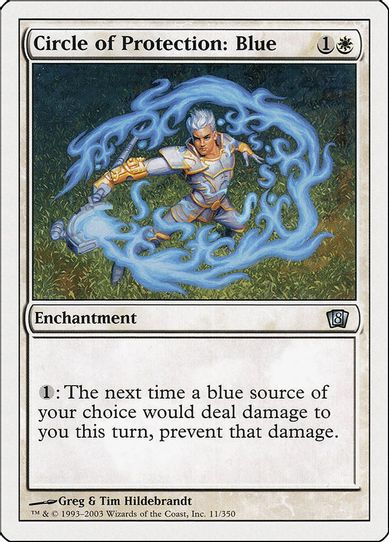 Circle of Protection: Blue [8th Edition]