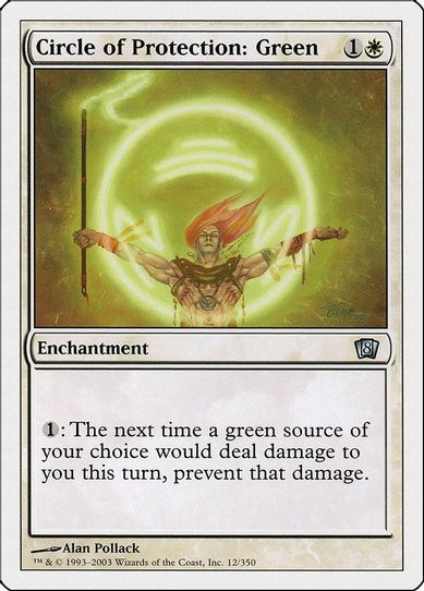 Circle of Protection: Green [8th Edition]
