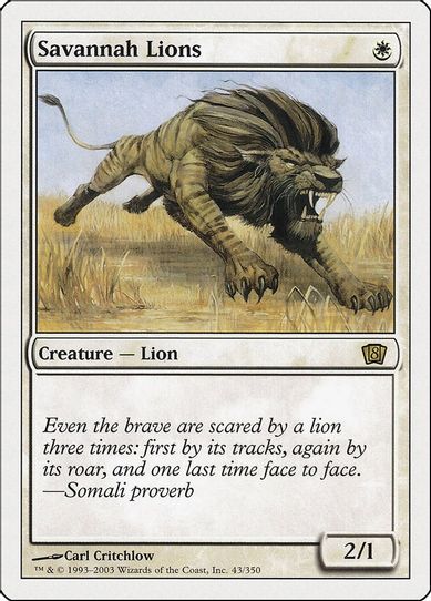 Savannah Lions [8th Edition]