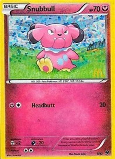 Snubbull (8/12) [McDonalds Promos 2014]