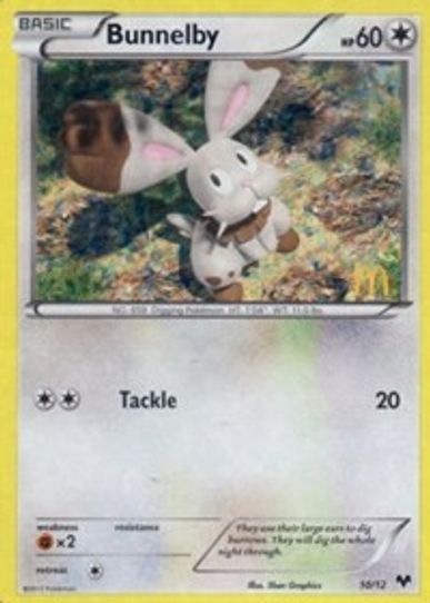 Bunnelby (10/12) [McDonalds Promos 2014]
