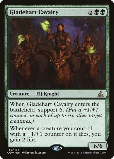 Gladehart Cavalry (132) [Oath of the Gatewatch]
