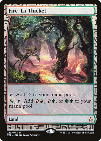 Fire-Lit Thicket (29) [Zendikar Expeditions]