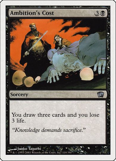 Ambition's Cost [8th Edition]