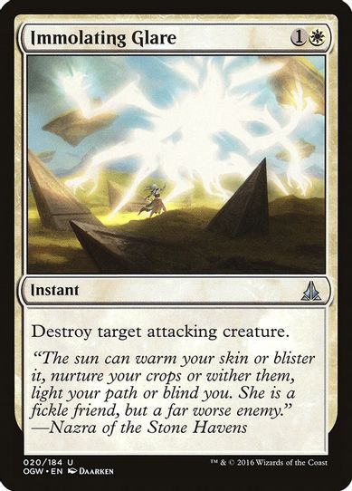 Immolating Glare (20) [Oath of the Gatewatch]