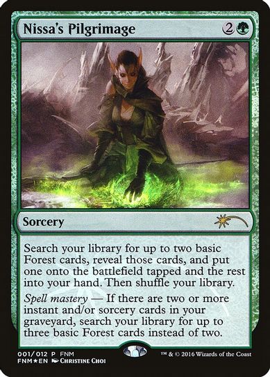 Nissa's Pilgrimage (1) [FNM Promos]