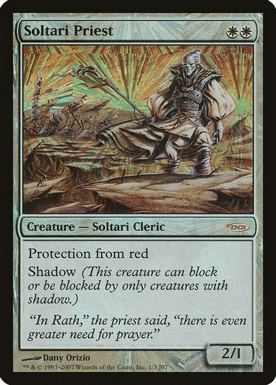 Soltari Priest (Scholarship Series) (1) [Junior Series Promos]