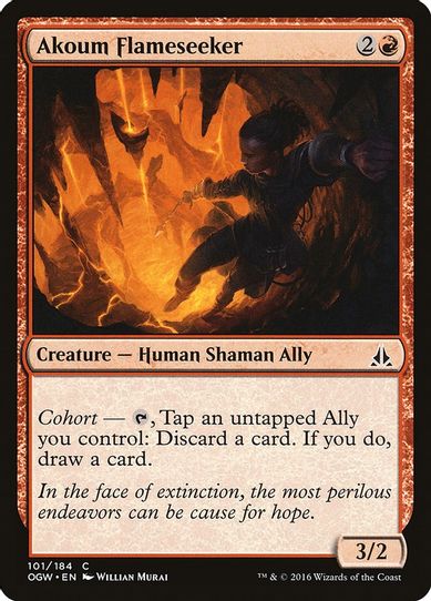 Akoum Flameseeker (101) [Oath of the Gatewatch]