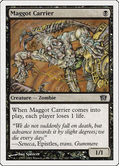Maggot Carrier [8th Edition]
