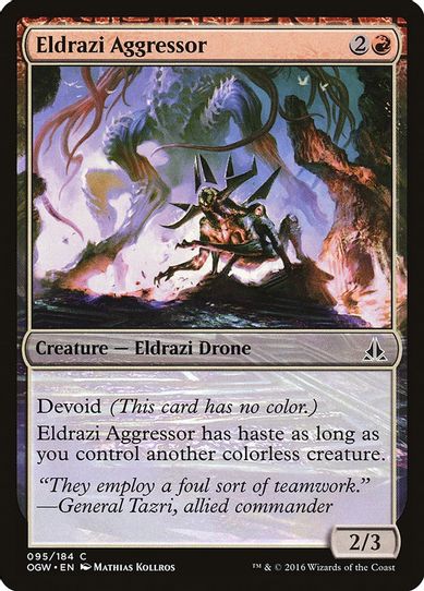 Eldrazi Aggressor (95) [Oath of the Gatewatch]