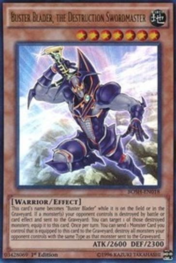 Buster Blader, the Destruction Swordmaster (BOSH-EN018) [Breakers of Shadow]