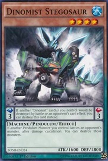 Dinomist Stegosaur (BOSH-EN024) [Breakers of Shadow]
