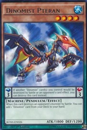 Dinomist Pteran (BOSH-EN026) [Breakers of Shadow]