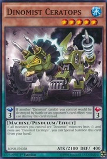 Dinomist Ceratops (BOSH-EN028) [Breakers of Shadow]