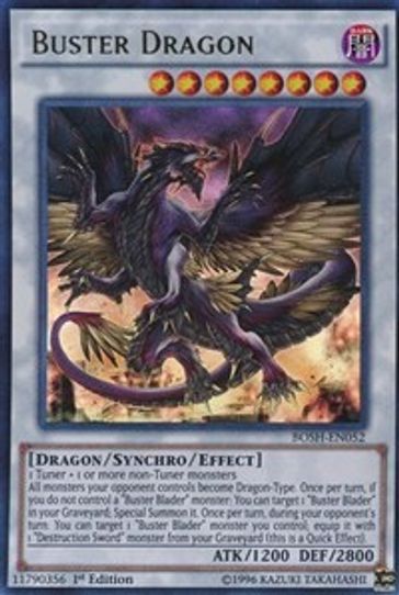 Buster Dragon (BOSH-EN052) [Breakers of Shadow]