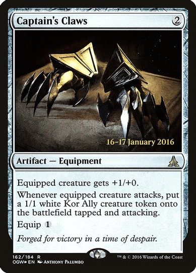 Captain's Claws (162) [Prerelease Cards]