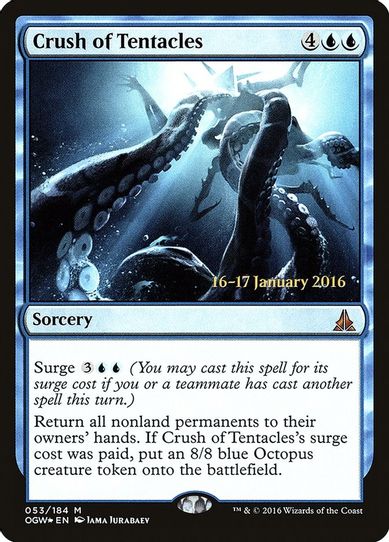 Crush of Tentacles (53) [Prerelease Cards]