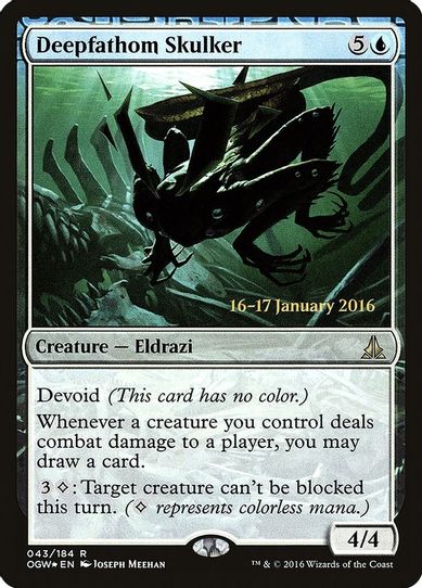 Deepfathom Skulker (43) [Prerelease Cards]