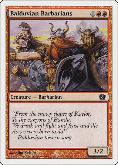 Balduvian Barbarians [8th Edition]
