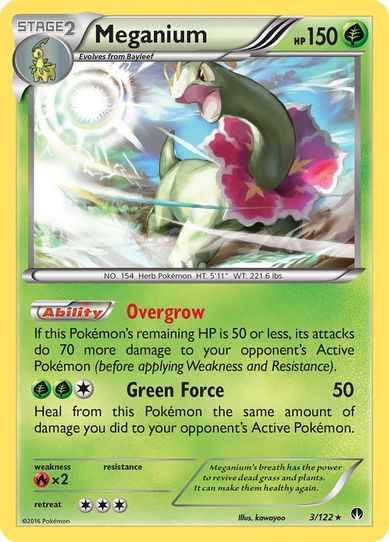 Meganium (3/122) [XY : BREAKpoint]