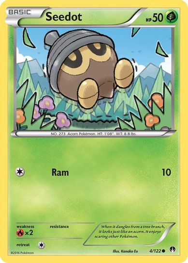 Seedot (4/122) [XY : BREAKpoint]