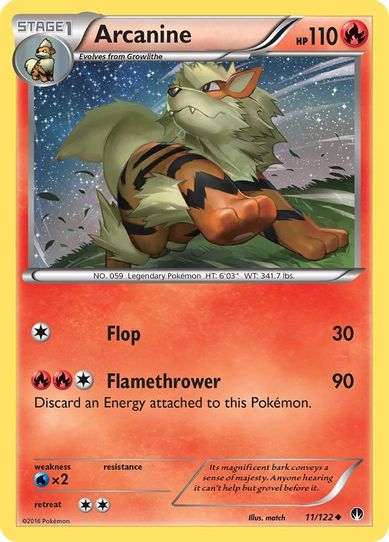 Arcanine (11/122) [XY : BREAKpoint]
