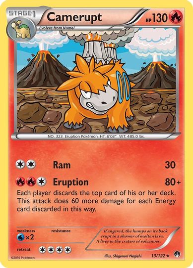 Camerupt (13/122) [XY : BREAKpoint]