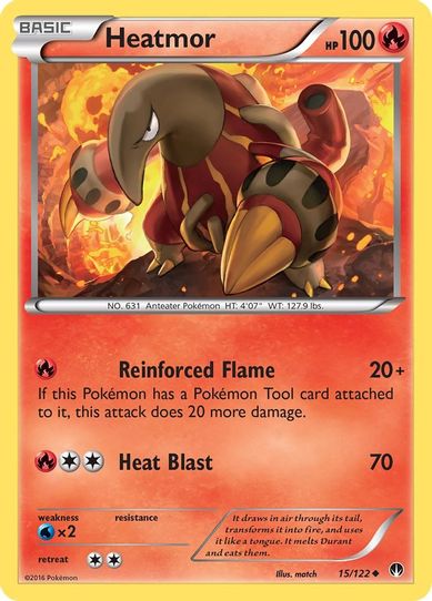 Heatmor (15/122) [XY : BREAKpoint]