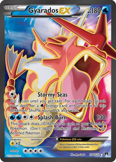 Gyarados EX (Full Art) (114/122) [XY : BREAKpoint]