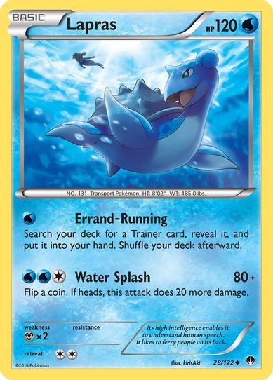 Lapras (28/122) [XY : BREAKpoint]