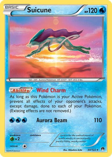 Suicune (30/122) [XY : BREAKpoint]