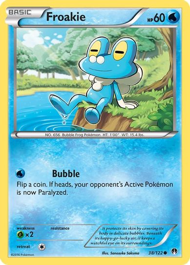 Froakie (38/122) [XY : BREAKpoint]