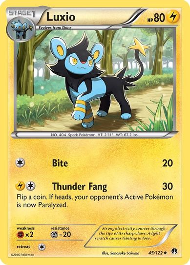 Luxio (45/122) [XY : BREAKpoint]