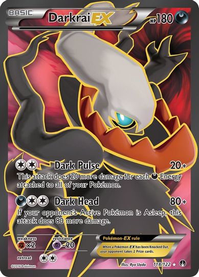 Darkrai EX (Full Art) (118/122) [XY : BREAKpoint]
