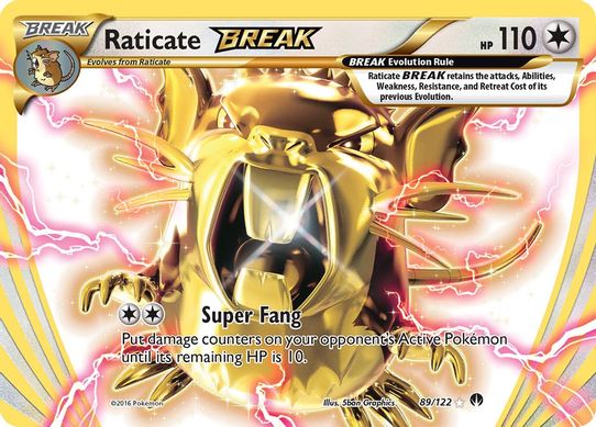 Raticate BREAK (89/122) [XY : BREAKpoint]