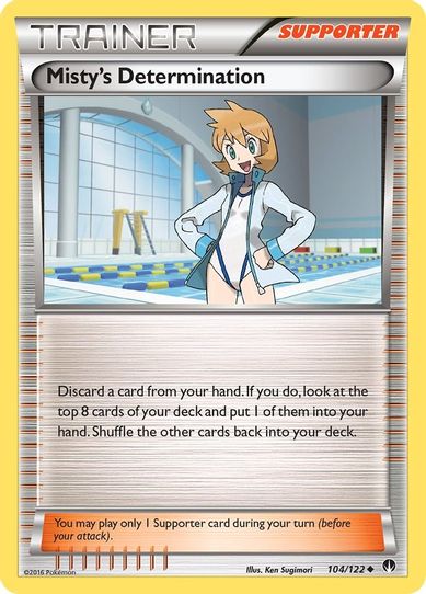Misty's Determination (104/122) [XY : BREAKpoint]
