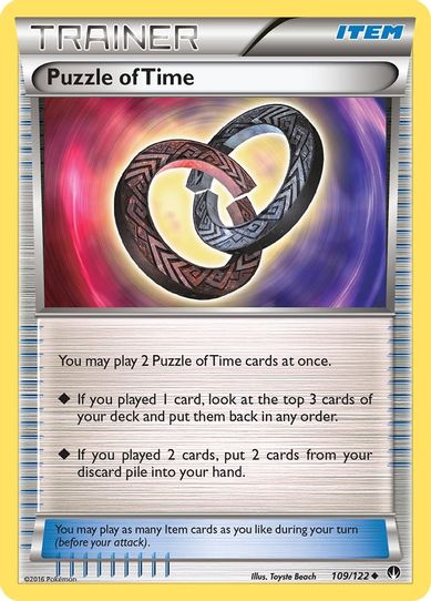 Puzzle of Time (109/122) [XY : BREAKpoint]