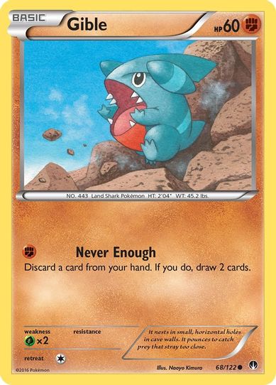 Gible (68/122) [XY : BREAKpoint]